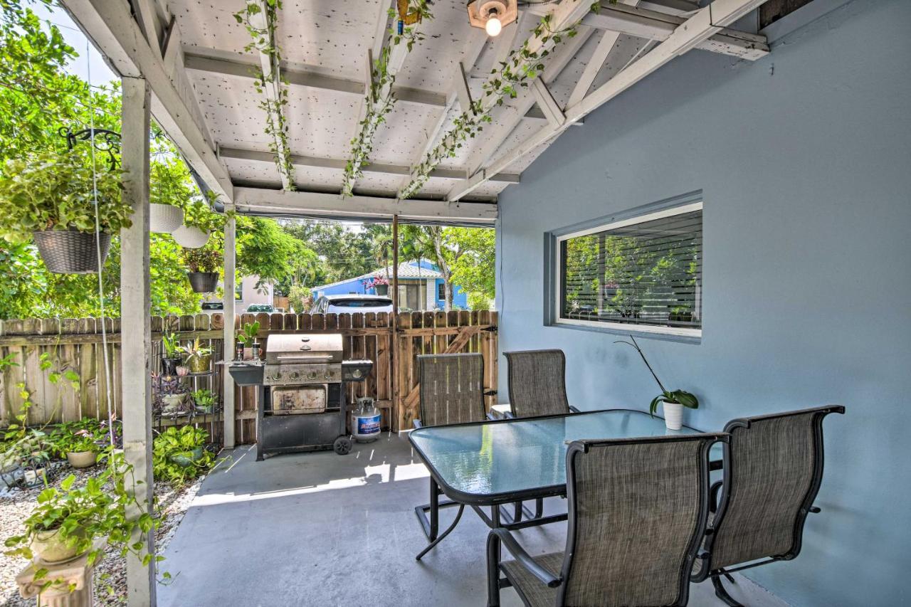 Shady And Eclectic Fort Lauderdale Dwelling With Yard! Exterior foto